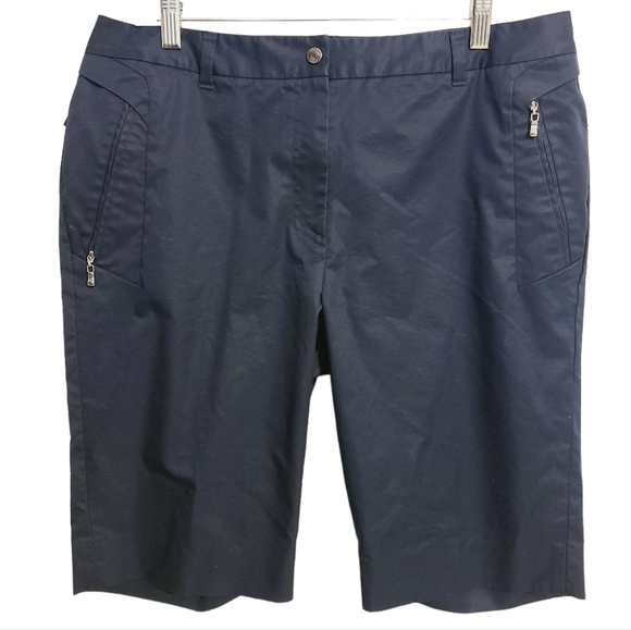 Annika Cutter & Buck | Women's Navy Blue Dress or Bermuda Shorts (US Size 14) - Picture 1 of 12